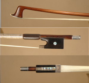 András Bergmann violin bow